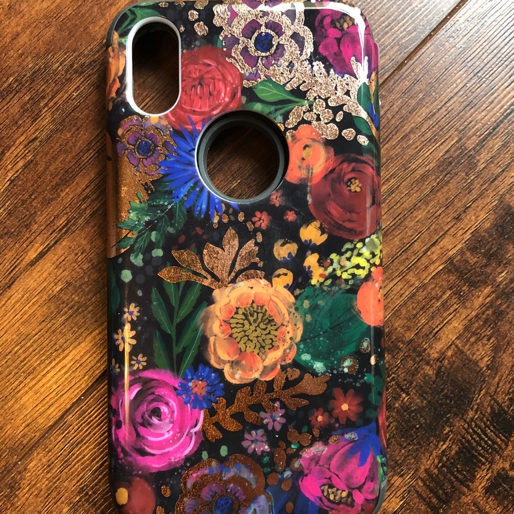 iPhone X Case Floral Hybrid